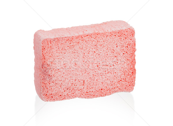 Simple sponge isolated on white Stock photo © michaklootwijk