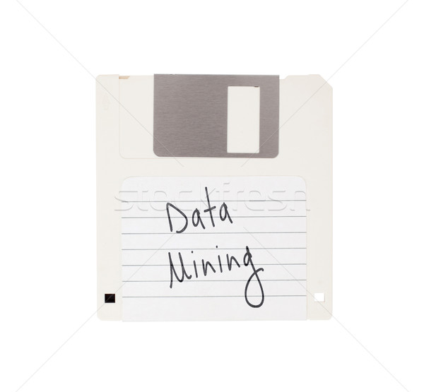 Disk geçmiş yalıtılmış beyaz siyah bilgi Stok fotoğraf © michaklootwijk