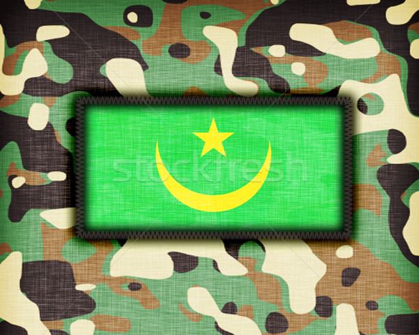 Amy camouflage uniform, Mauritania Stock photo © michaklootwijk