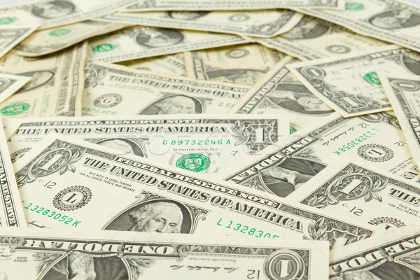 Megismételhető dollár bankjegyek pénz papír pénzügy bank Stock fotó © michaklootwijk