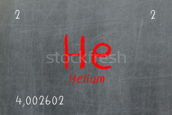 Foto stock: Isolado · lousa · hélio · química · escolas