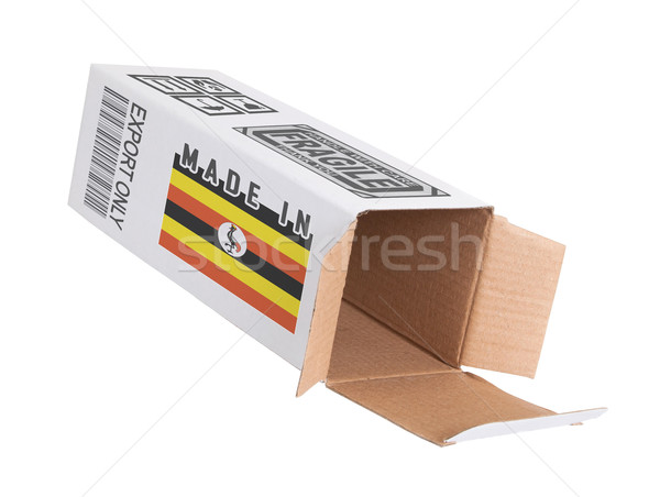 Concept of export - Product of Uganda Stock photo © michaklootwijk
