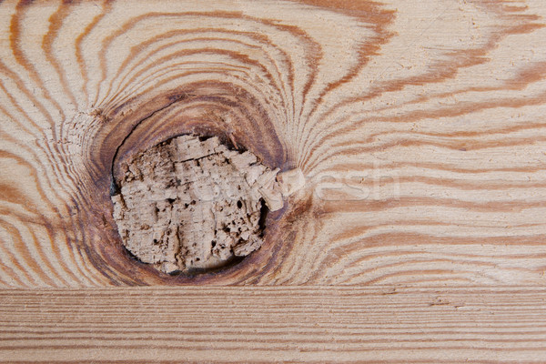 Knotted wooden board close up Stock photo © michaklootwijk