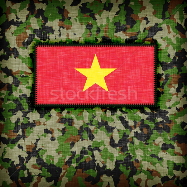 Amy camouflage uniform, Vietnam Stock photo © michaklootwijk