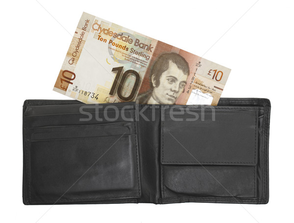 Scottish Banknote, 10 pounds Stock photo © michaklootwijk