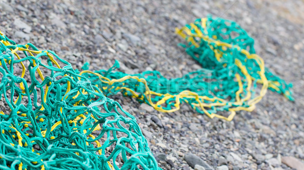 Vissen strand klaar nieuwe vis werk Stockfoto © michaklootwijk