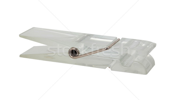 Close up of large plastic clothes peg Stock photo © michaklootwijk