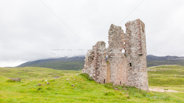 Ruins of an old castle Stock photo © michaklootwijk