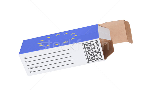 [[stock_photo]]: Exporter · produit · européenne · Union · papier