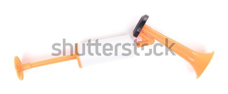 Manual air horn isolated Stock photo © michaklootwijk