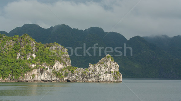 Calcare rocce Vietnam uno sette mondo Foto d'archivio © michaklootwijk