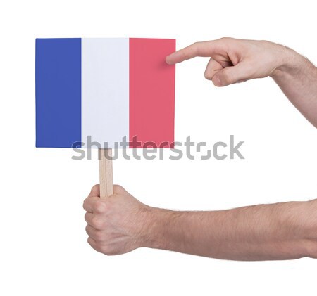 Сток-фото: стороны · небольшой · карт · флаг · Франция