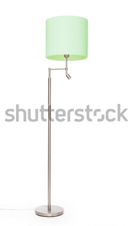 White floor lamp, isolated Stock photo © michaklootwijk