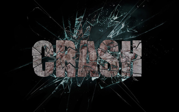Concept of violence or crash, crash Stock photo © michaklootwijk
