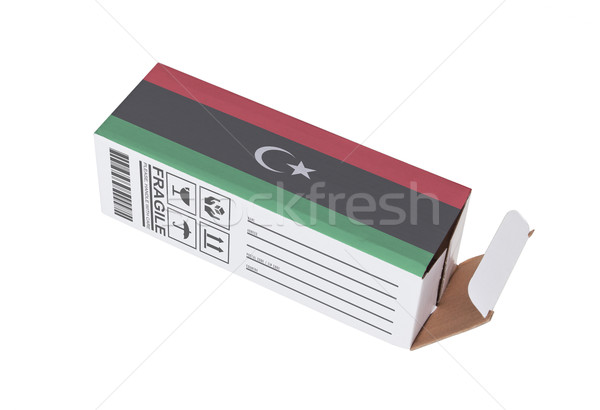 Concept of export - Product of Libya Stock photo © michaklootwijk