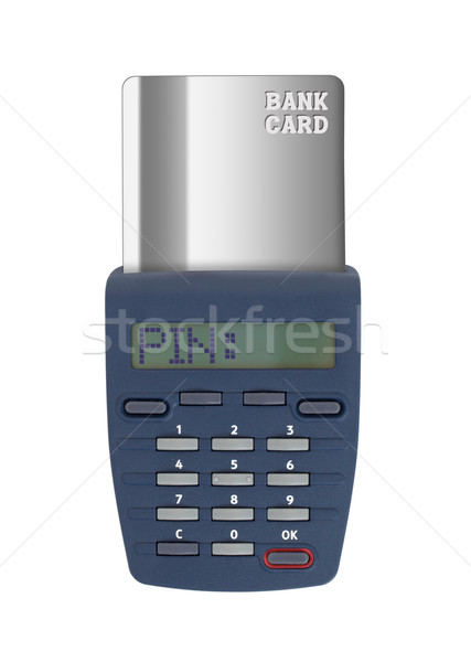 Security device for banking at home Stock photo © michaklootwijk