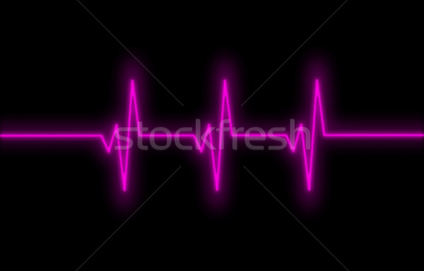 Elektrokardiogram opieki zdrowotnej bicie serca monitor serca ciało Zdjęcia stock © michaklootwijk