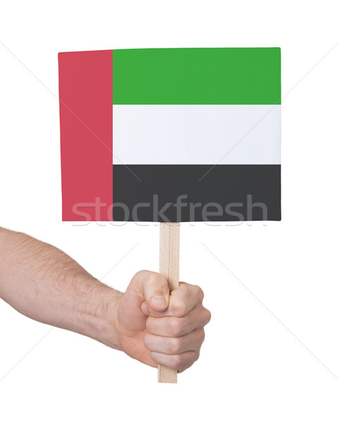 Mano piccolo carta bandiera Sudan Foto d'archivio © michaklootwijk