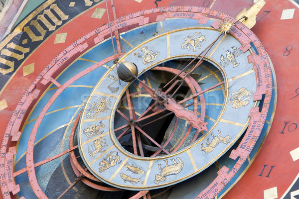 Zytglogge zodiacal clock in Bern, Switzerland Stock photo © michaklootwijk