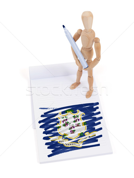 Maneken Risunok Konnektikut Flag Telo Stok Foto C Micha Klootwijk Michaklootwijk 6490005 Stockfresh