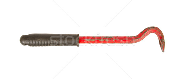 Old red crowbar Stock photo © michaklootwijk