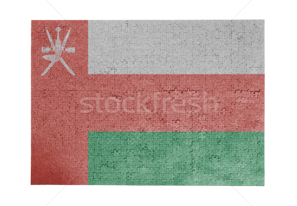 1000 pezzi Oman bandiera Foto d'archivio © michaklootwijk