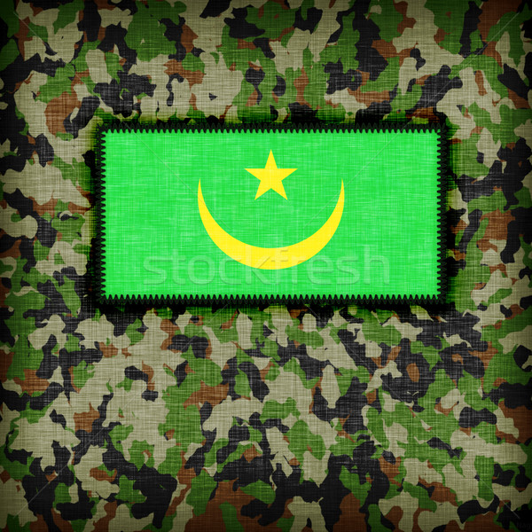 Amy camouflage uniform, Mauritania Stock photo © michaklootwijk