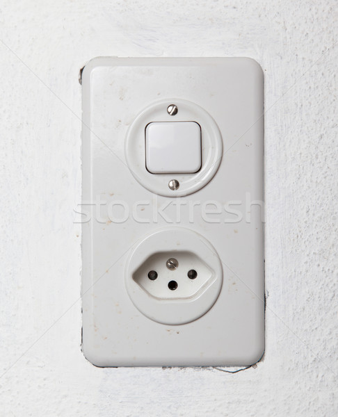 AC power plug wall socket - Switzerland Stock photo © michaklootwijk