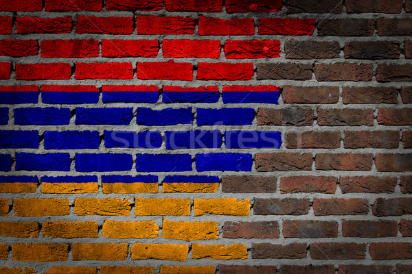 Dark brick wall - Armenia Stock photo © michaklootwijk