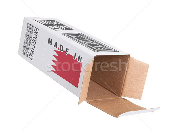 Foto stock: Exportar · producto · Bahréin · papel · cuadro