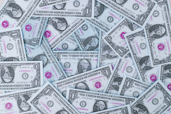 Seamlessly tileable and repeatable 1 dollar bills Stock photo © michaklootwijk
