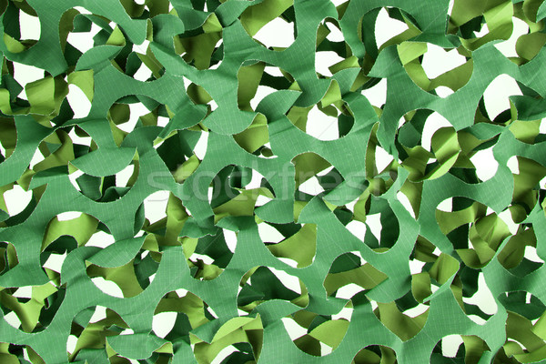 Camouflage net isolated Stock photo © michaklootwijk