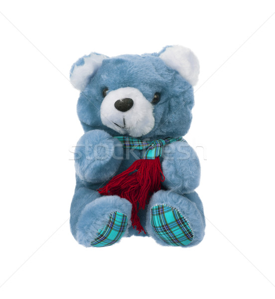 Teddy bear with scarf Stock photo © michaklootwijk