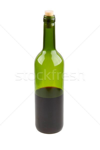 Half empty red wine bottle  Stock photo © michaklootwijk