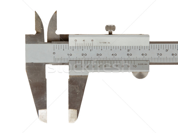 Old used caliper (an instrument for measuring)  Stock photo © michaklootwijk