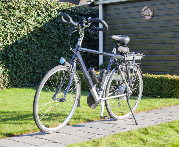 Electric bicycle in the sun Stock photo © michaklootwijk