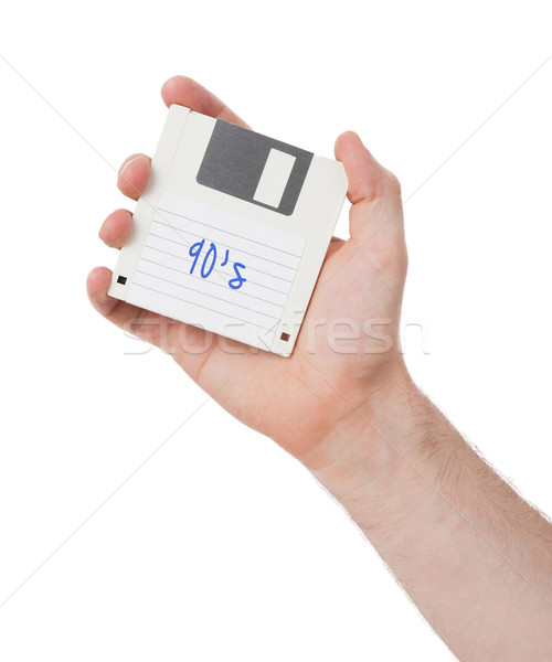 Floppy disk, data storage support  Stock photo © michaklootwijk