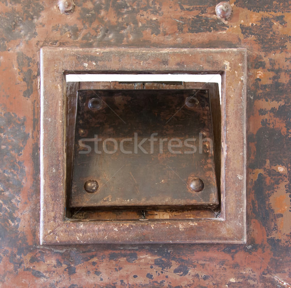 Very old prison door Stock photo © michaklootwijk