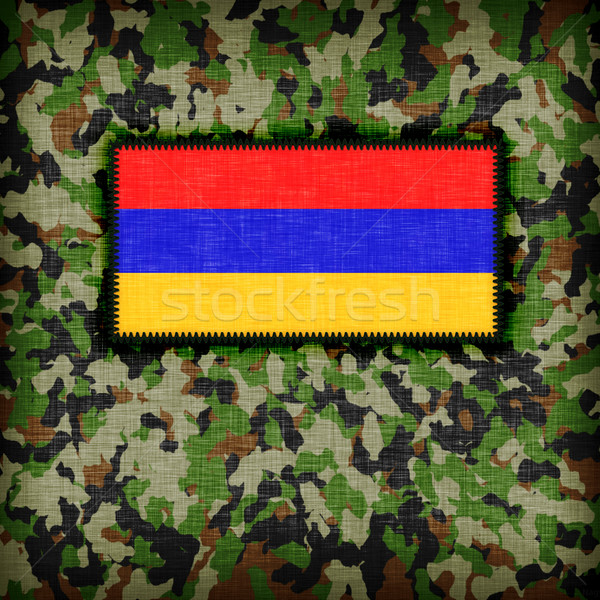 Amy camouflage uniform, Armenia Stock photo © michaklootwijk