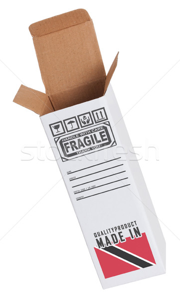 Concept of export - Product of Trinidad and Tobago Stock photo © michaklootwijk