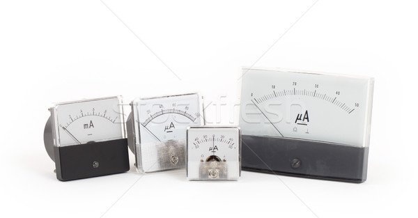 Old meter isolated Stock photo © michaklootwijk