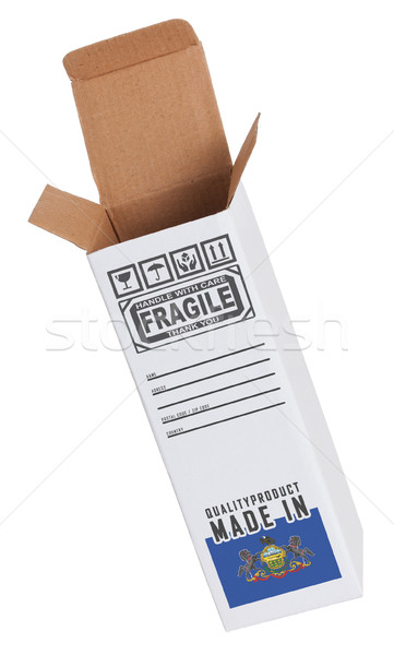Eksport produktu Pennsylvania papieru polu Zdjęcia stock © michaklootwijk
