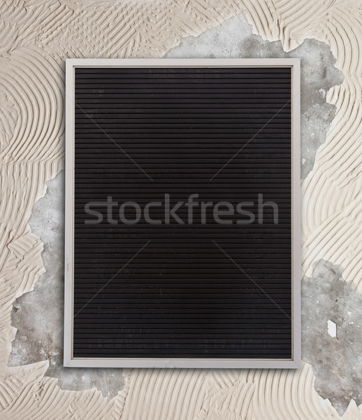 Very old menu board Stock photo © michaklootwijk