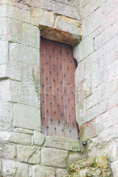 детали забытый старые аббатство разорение двери Сток-фото © michaklootwijk