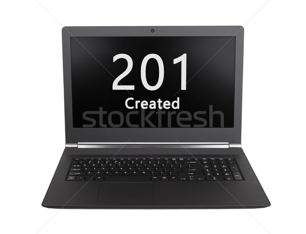 Http stan kodu laptop ekranu komputera Zdjęcia stock © michaklootwijk