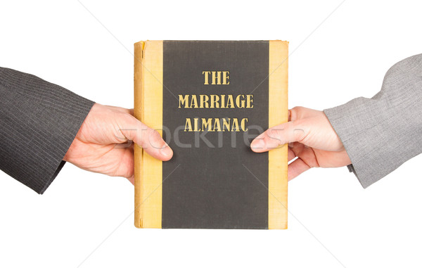 男 女性 結婚 アルマナック ストックフォト © michaklootwijk