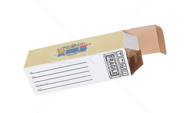 Concept of export - Product of New Jersey Stock photo © michaklootwijk