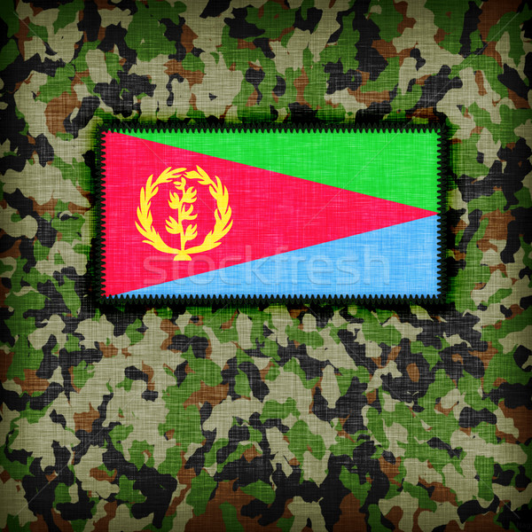 Amy camouflage uniform, Eritrea Stock photo © michaklootwijk