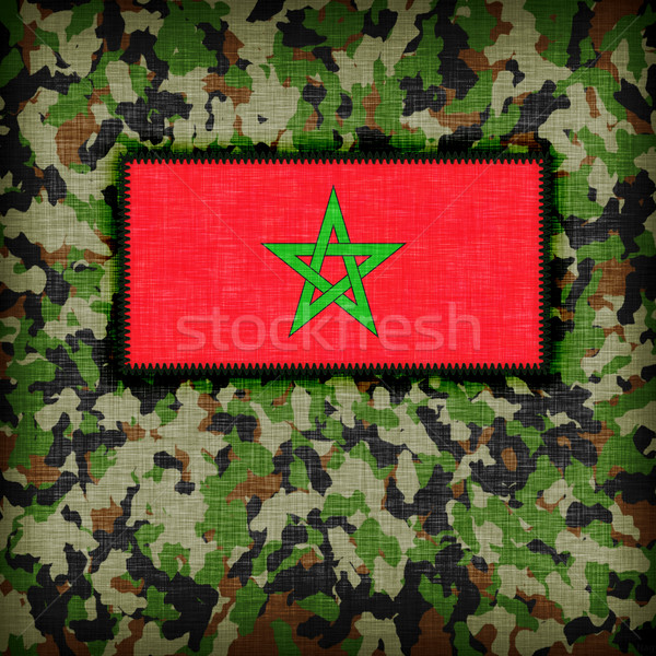 Amy camouflage uniform, Morocco Stock photo © michaklootwijk