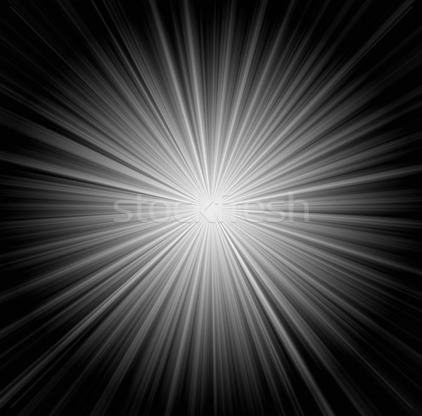 太陽光線 方向 黒白 テクスチャ 太陽 ストックフォト © michaklootwijk